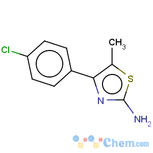 CAS No:82632-77-7 4-(4-chlorophenyl)-5-methyl-1,3-thiazol-2-amine