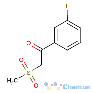 CAS No:82652-12-8 1-(3-fluorophenyl)-2-methylsulfonylethanone