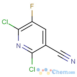 CAS No:82671-02-1 2,6-dichloro-5-fluoropyridine-3-carbonitrile