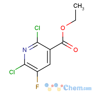 CAS No:82671-03-2 ethyl 2,6-dichloro-5-fluoropyridine-3-carboxylate