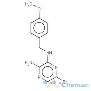 CAS No:827602-53-9 5-Bromo-3-[(4-methoxybenzyl)amino]pyrazin-2-amine