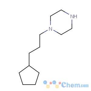 CAS No:827614-49-3 Piperazine,1-(3-cyclopentylpropyl)-