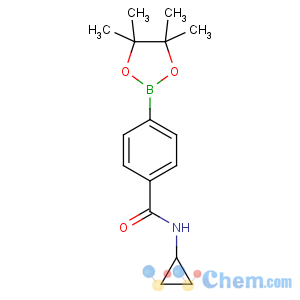 CAS No:827614-68-6 N-cyclopropyl-4-(4,4,5,5-tetramethyl-1,3,2-dioxaborolan-2-yl)benzamide