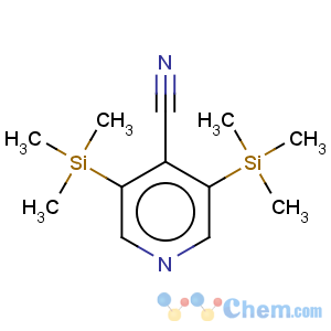 CAS No:827616-49-9 4-Pyridinecarbonitrile,3,5-bis(trimethylsilyl)-