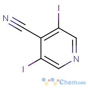 CAS No:827616-50-2 3,5-diiodopyridine-4-carbonitrile