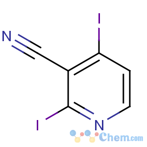 CAS No:827616-54-6 2,4-diiodopyridine-3-carbonitrile