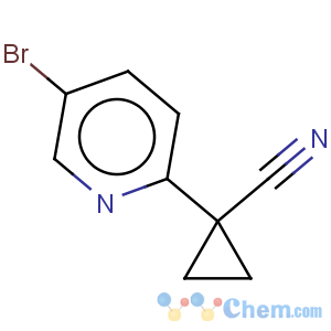 CAS No:827628-15-9 Cyclopropanecarbonitrile,1-(5-bromo-2-pyridinyl)-