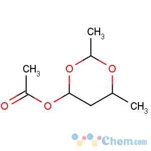 CAS No:828-00-2 (2,6-dimethyl-1,3-dioxan-4-yl) acetate