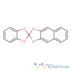 CAS No:82823-46-9 Spiro[1,3-benzodioxole-2,2'-naphtho[2,3-d][1,3]dioxole] (9CI)