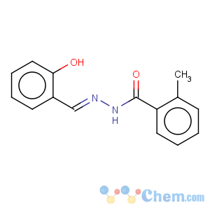 CAS No:82859-72-1 Benzoic acid,2-methyl-, 2-[(2-hydroxyphenyl)methylene]hydrazide