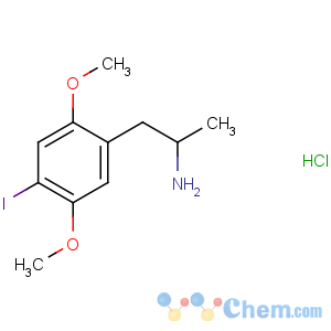 CAS No:82864-02-6 (2R)-1-(4-iodo-2,5-dimethoxyphenyl)propan-2-amine