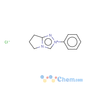 CAS No:828914-68-7 5H-Pyrrolo[2,1-c]-1,2,4-triazolium,6,7-dihydro-2-phenyl-, chloride (1:1)