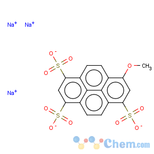 CAS No:82962-86-5 1,3,6-Pyrenetrisulfonicacid, 8-methoxy-, sodium salt (1:3)