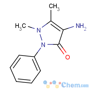 CAS No:83-07-8 4-amino-1,5-dimethyl-2-phenylpyrazol-3-one