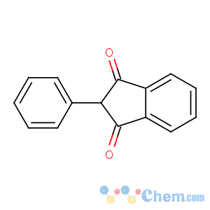 CAS No:83-12-5 2-phenylindene-1,3-dione