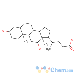 CAS No:83-44-3 (4R)-4-[(3R,5R,8R,9S,10S,12S,13R,14S,17R)-3,12-dihydroxy-10,<br />13-dimethyl-2,3,4,5,6,7,8,9,11,12,14,15,16,<br />17-tetradecahydro-1H-cyclopenta[a]phenanthren-17-yl]pentanoic acid