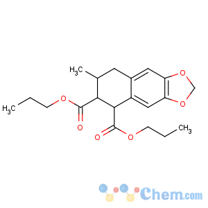 CAS No:83-59-0 dipropyl<br />7-methyl-5,6,7,8-tetrahydrobenzo[f][1,3]benzodioxole-5,6-dicarboxylate