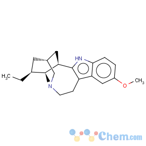 CAS No:83-74-9 Ibogamine, 12-methoxy-