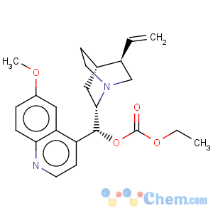 CAS No:83-75-0 Cinchonan-9-ol,6'-methoxy-, 9-(ethyl carbonate), (8a,9R)-