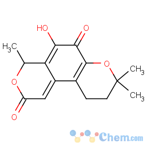 CAS No:83-85-2 2H,4H-Benzo[1,2-b:4,3-c']dipyran-2,6(8H)-dione,9,10-dihydro-5-hydroxy-4,8,8-trimethyl-