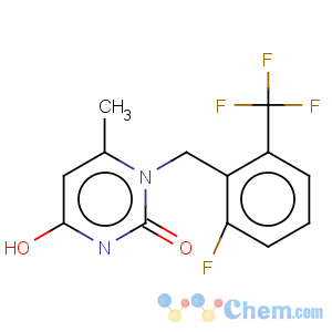 CAS No:830346-47-9 1-[2-fluoro-6-(trifluoromethyl)benzyl]-6-methylpyrimidine-2,4(1H,3H)-dione
