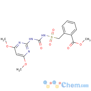 CAS No:83055-99-6 methyl 2-[(4,6-dimethoxypyrimidin-2-yl)carbamoylsulfamoylmethyl]benzoate