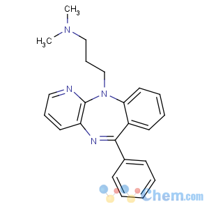 CAS No:83166-17-0 N,N-dimethyl-3-(6-phenylpyrido[2,3-b][1,<br />4]benzodiazepin-11-yl)propan-1-amine