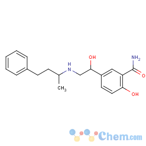 CAS No:83167-31-1 Benzamide, 2-hydroxy-5-(1-hydroxy-2-((1-methyl-3-phenylpropyl)amino)ethyl)-, (R-(R*,S*))-