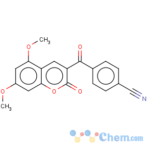 CAS No:83179-55-9 Benzonitrile,4-[(5,7-dimethoxy-2-oxo-2H-1-benzopyran-3-yl)carbonyl]-