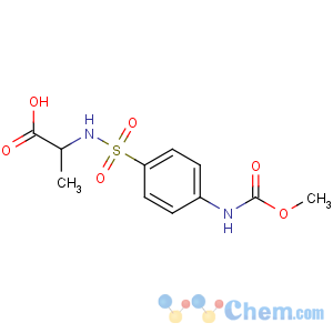 CAS No:83192-69-2 (2S)-2-[[4-(methoxycarbonylamino)phenyl]sulfonylamino]propanoic acid