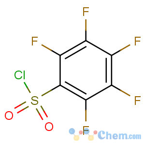 CAS No:832-53-1 2,3,4,5,6-pentafluorobenzenesulfonyl chloride