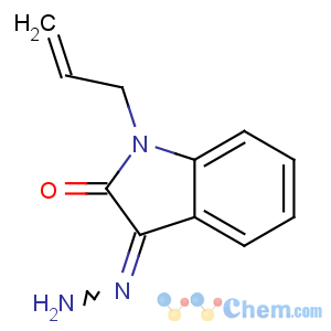 CAS No:832-83-7 1H-Indole-2,3-dione,1-(2-propen-1-yl)-, 3-hydrazone