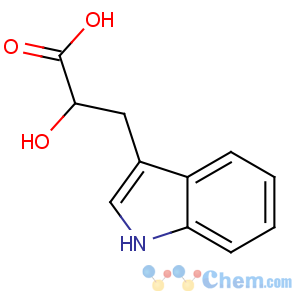 CAS No:832-97-3 2-hydroxy-3-(1H-indol-3-yl)propanoic acid