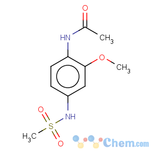 CAS No:83209-82-9 n-[2-methoxy-4-(methylsulfonylamino)phenyl]acetamide