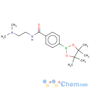 CAS No:832114-11-1 Benzamide,N-[2-(dimethylamino)ethyl]-4-(4,4,5,5-tetramethyl-1,3,2-dioxaborolan-2-yl)-