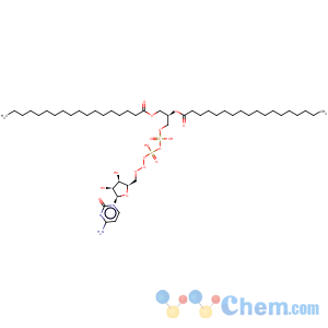 CAS No:83214-11-3 [[(2r,3r,4s,5r)-5-(4-amino-2-oxo-pyrimidin-1-yl)-3,4-dihydroxy-oxolan- 2-yl]methoxy-hydroxy-phosphoryl]oxy-[(2r)-2,3-dioctadecanoyloxypropoxy ]phosphinic acid