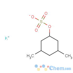 CAS No:83242-74-4 Cyclohexanol,3,5-dimethyl-, 1-(hydrogen sulfate), potassium salt (1:1)