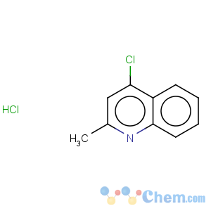 CAS No:83260-96-2 Quinoline,4-chloro-2-methyl-, hydrochloride (1:1)
