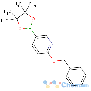 CAS No:832735-54-3 2-phenylmethoxy-5-(4,4,5,5-tetramethyl-1,3,2-dioxaborolan-2-yl)pyridine