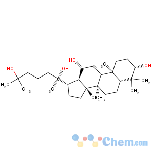 CAS No:83349-37-5 (3beta,12beta,20R)-dammarane-3,12,20,25-tetrol