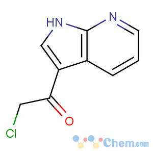 CAS No:83393-47-9 2-chloro-1-(1H-pyrrolo[2,3-b]pyridin-3-yl)ethanone