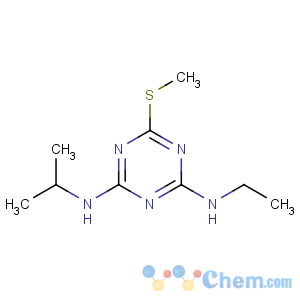 CAS No:834-12-8 4-N-ethyl-6-methylsulfanyl-2-N-propan-2-yl-1,3,5-triazine-2,4-diamine