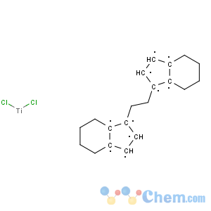 CAS No:83461-84-1 Titanium,dichloro[rel-(7aR,7'aS)-1,2-ethanediylbis[(1,2,3,3a,7a-h)-4,5,6,7-tetrahydro-1H-inden-1-ylidene]]-(9CI)