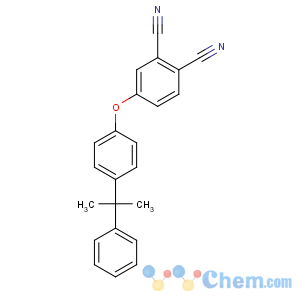CAS No:83482-57-9 4-[4-(2-phenylpropan-2-yl)phenoxy]benzene-1,2-dicarbonitrile