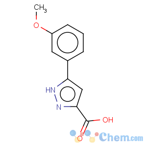 CAS No:834868-54-1 1H-Pyrazole-3-carboxylicacid, 5-(2-methoxyphenyl)-