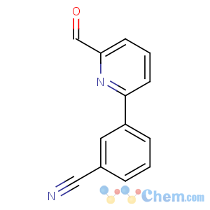 CAS No:834884-80-9 3-(6-formylpyridin-2-yl)benzonitrile