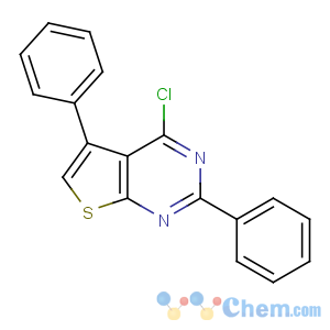 CAS No:83548-63-4 4-chloro-2,5-diphenylthieno[2,3-d]pyrimidine