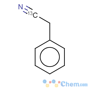 CAS No:83552-81-2 Benzeneacetonitrile-cyano-13C(9CI)