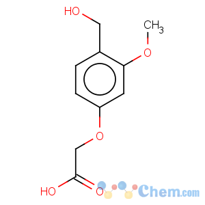 CAS No:83590-77-6 Acetic acid,2-[4-(hydroxymethyl)-3-methoxyphenoxy]-