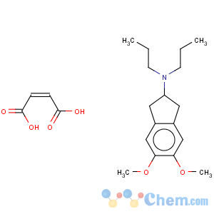 CAS No:83598-46-3 2,3-Dihydro-5,6-dimethoxy-N,N-dipropyl-(1H)-indene-2-aminemaleate